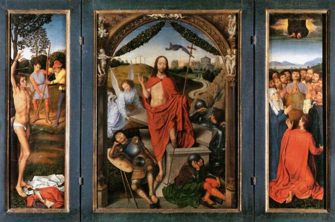 Tripticul Învierii, Hans  Memling - 1490 