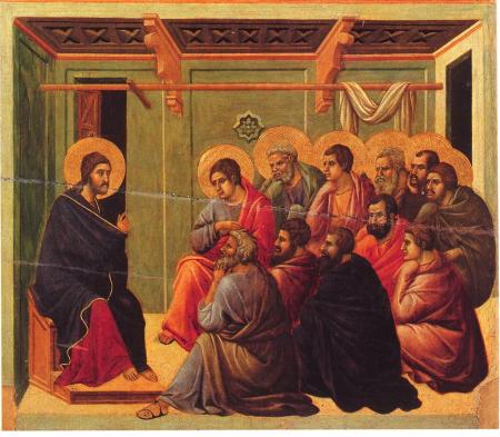 Farewell Discourse (Maesta) - Duccio, 1308-1311