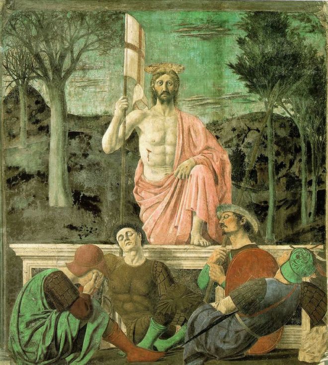 Piero della Francesca, Resurrection, sec XV
