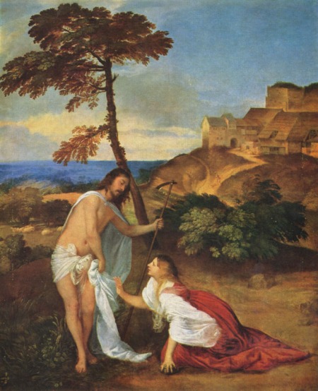 Titian – Cristos și Maria Magdalena, 1512 